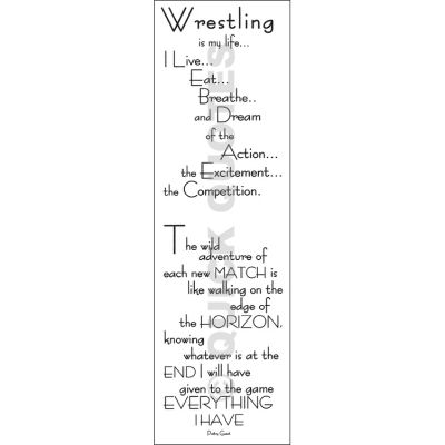 Quick Quotes - Vellum Wrestling Quote